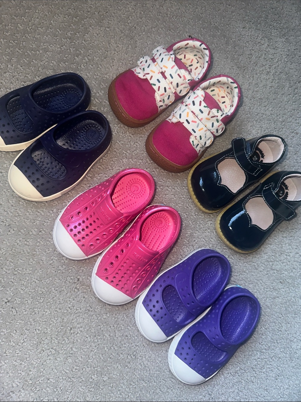 EUC! 5pc Bundle Girls Toddler Shoes